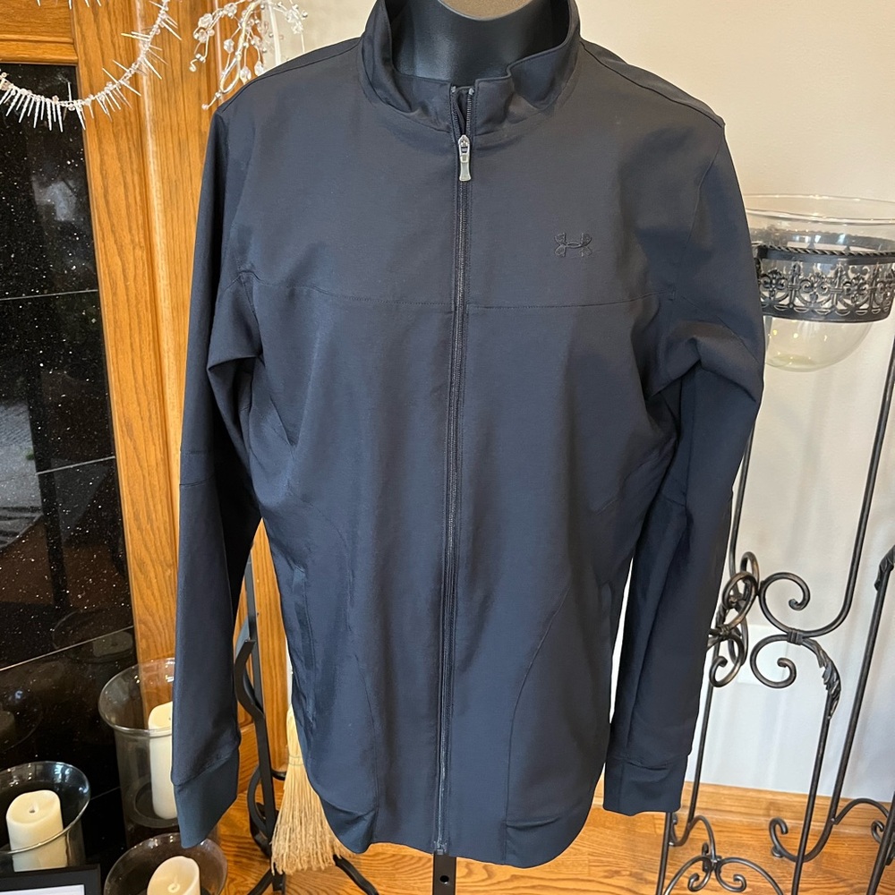 Black Under Armour Zip Up